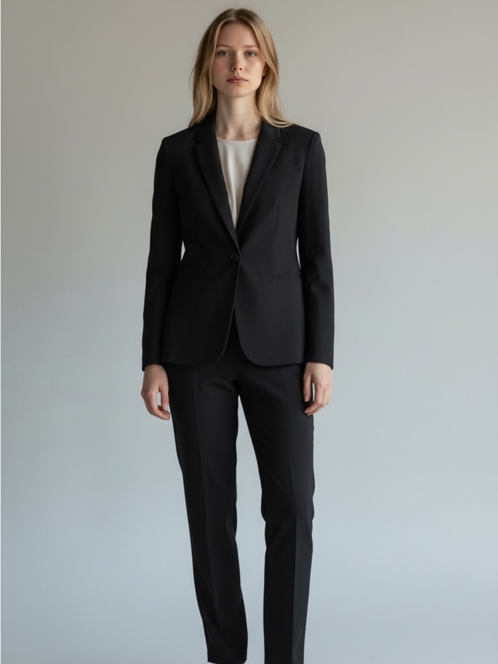Women’s Banana Republic Classic Black Blazer and Pant  Size 10
